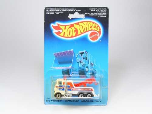 Hot wheels rig wrecker bw - rig,
